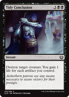 Tidy Conclusion (Kaladesh) Light Play Foil