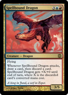 Spellbound Dragon (Alara Reborn) Light Play