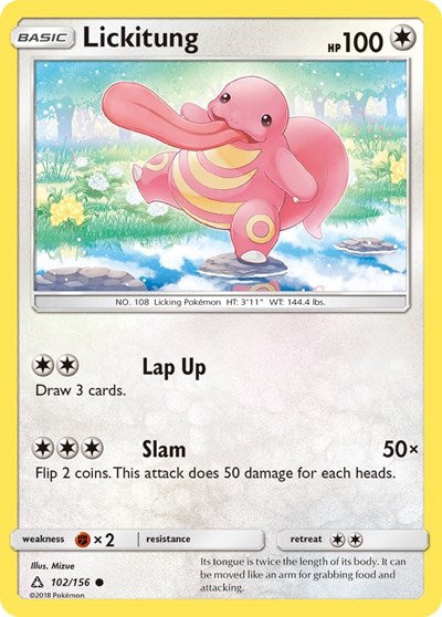 Lickitung (SM - Ultra Prism) Near Mint