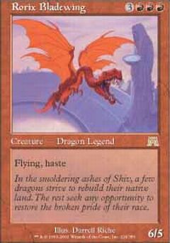 Rorix Bladewing (Onslaught) Light Play