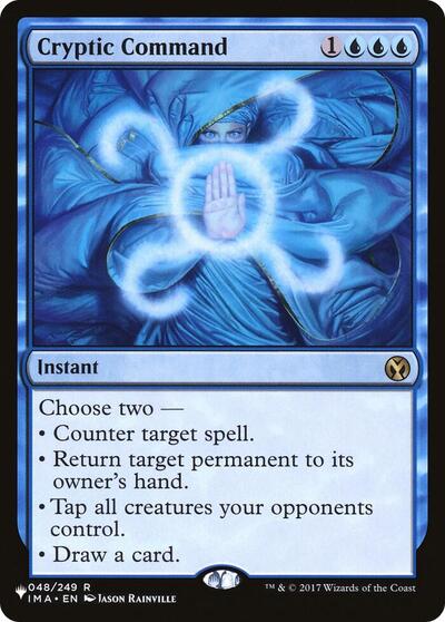 Cryptic Command (IMA) (The List) Near Mint