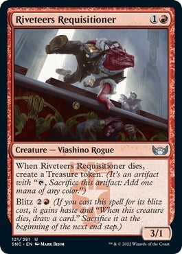 Riveteers Requisitioner (Streets of New Capenna) Light Play Foil