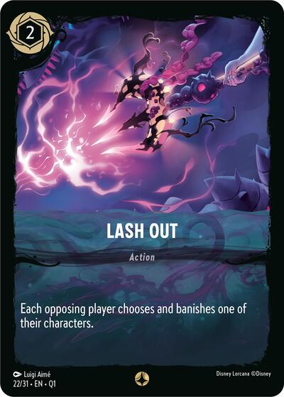 Lash Out (Illumineer's Quest: Deep Trouble) Near Mint