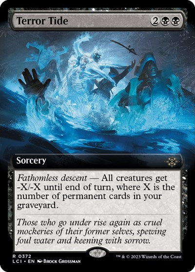 Terror Tide (Extended Art) (The Lost Caverns of Ixalan) Near Mint