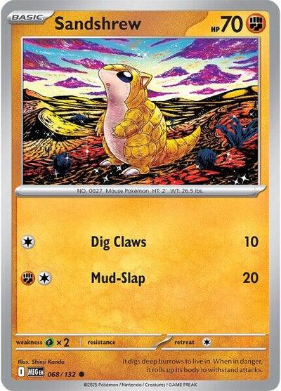 Sandshrew (ME01: Mega Evolution) Near Mint