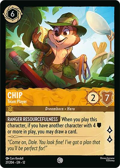 Chip - Team Player (Wilds Unknown) Near Mint