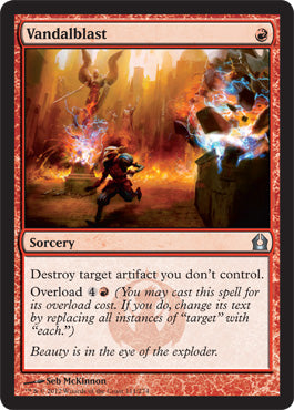 Vandalblast (Return to Ravnica) Light Play Foil