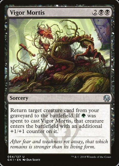 Vigor Mortis (Guilds of Ravnica: Guild Kits) Light Play