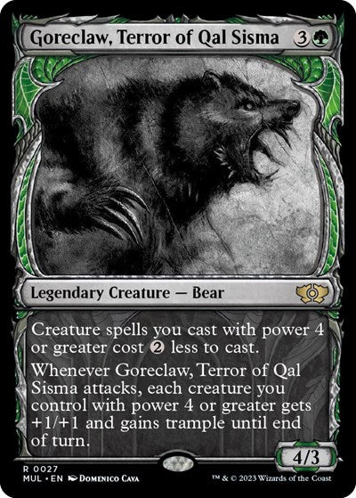 Goreclaw, Terror of Qal Sisma (March of the Machine: Multiverse Legends) Near Mint