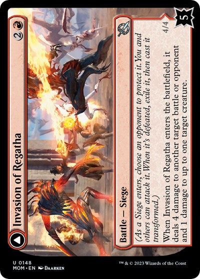 Invasion of Regatha (March of the Machine) Near Mint Foil