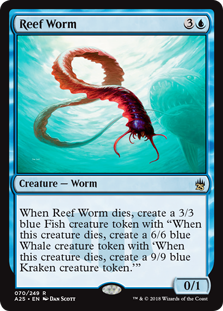 Reef Worm (Masters 25) Light Play