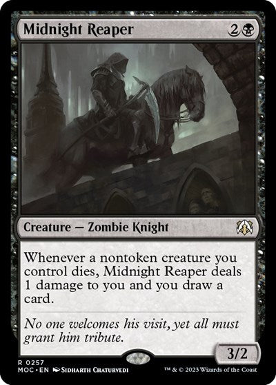Midnight Reaper (Commander: March of the Machine) Near Mint