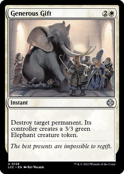 Generous Gift (Commander: The Lost Caverns of Ixalan) Near Mint