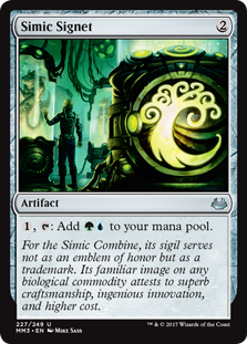 Simic Signet (Modern Masters 2017) Light Play