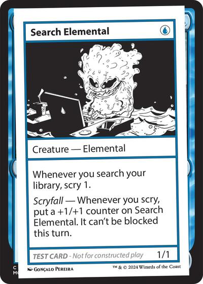 Search Elemental (Mystery Booster 2 Playtest Cards) Near Mint