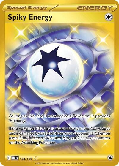 Spiky Energy - 190 (SV09: Journey Together) Near Mint Holofoil