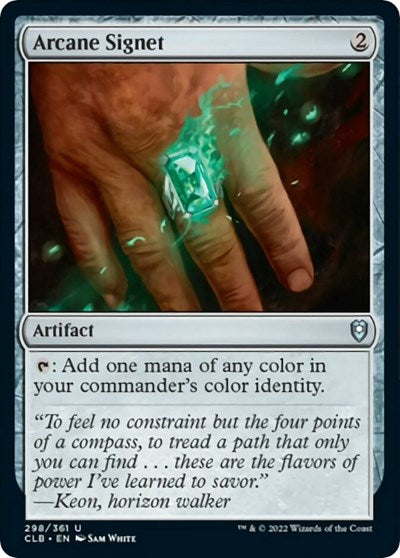 Arcane Signet (Commander Legends: Battle for Baldur's Gate) Near Mint