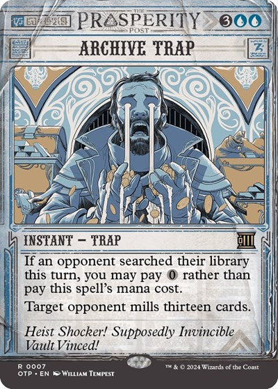 Archive Trap (Outlaws of Thunder Junction: Breaking News) Light Play