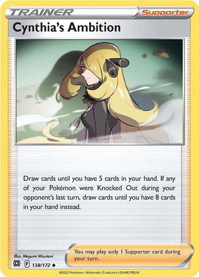 Cynthia's Ambition (SWSH09: Brilliant Stars) Near Mint