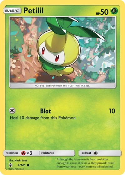 Petilil (SM - Guardians Rising) Near Mint