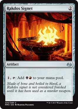 Rakdos Signet (Modern Masters 2017) Light Play