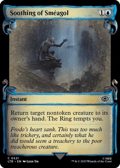 Soothing of Smeagol (Showcase Scrolls) (Universes Beyond: The Lord of the Rings: Tales of Middle-earth) Light Play