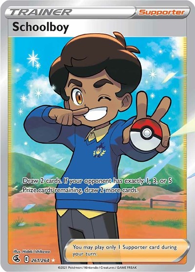 Schoolboy (Full Art) (SWSH08: Fusion Strike) Near Mint Holofoil
