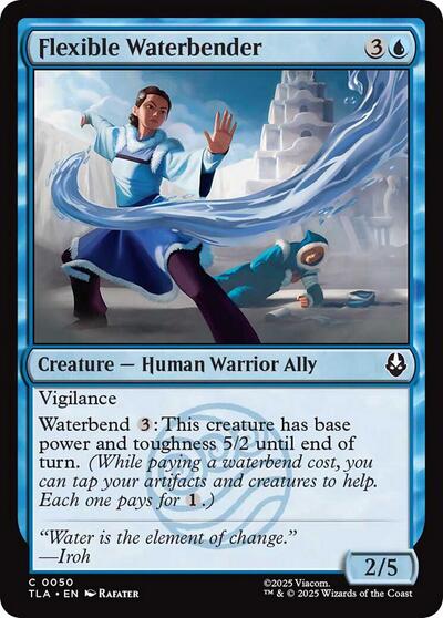 Flexible Waterbender (Avatar: The Last Airbender) Near Mint Foil