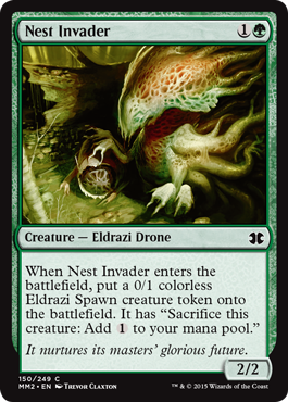 Nest Invader (Modern Masters 2015) Light Play Foil