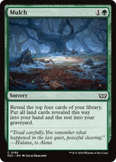 Mulch (Commander: Duskmourn: House of Horror) Near Mint
