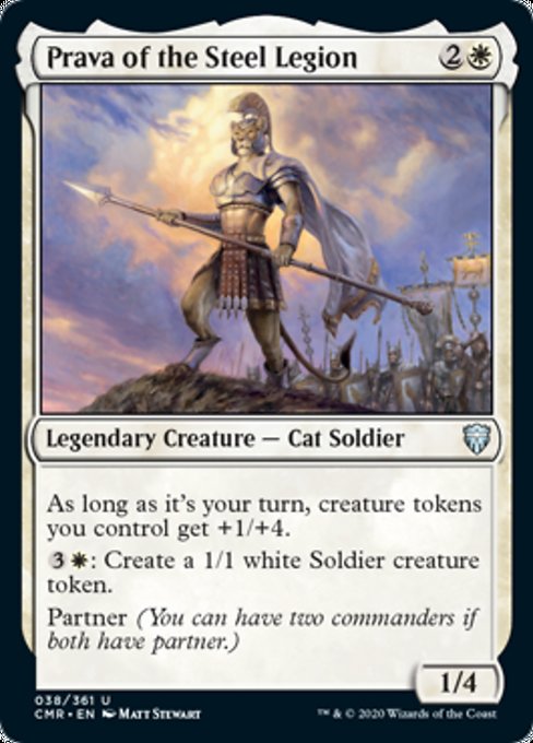 Prava of the Steel Legion (Commander Legends) Light Play Foil