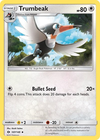 Trumbeak (SM Base Set) Near Mint