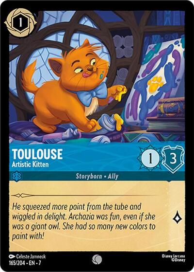 Toulouse - Artistic Kitten (Archazia's Island) Near Mint