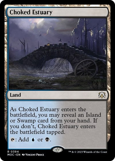 Choked Estuary (Commander: March of the Machine) Near Mint
