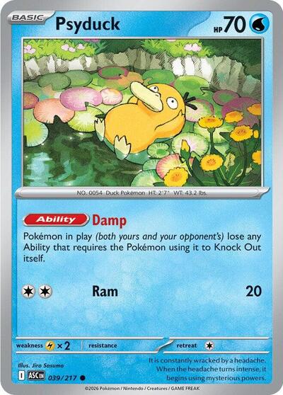 Psyduck - 039 (ME: Ascended Heroes) Near Mint