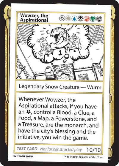 Wowzer, the Aspirational (Mystery Booster 2 Playtest Cards) Near Mint