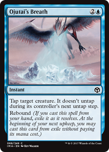 Ojutai's Breath (Iconic Masters) Light Play Foil