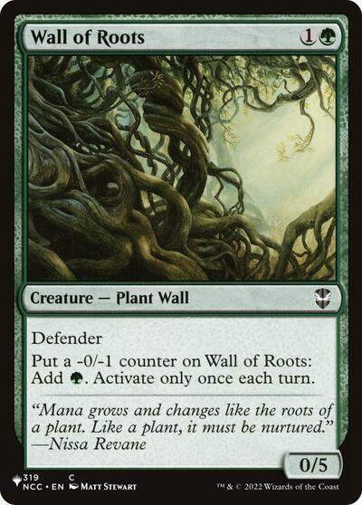 Wall of Roots (The List) Near Mint