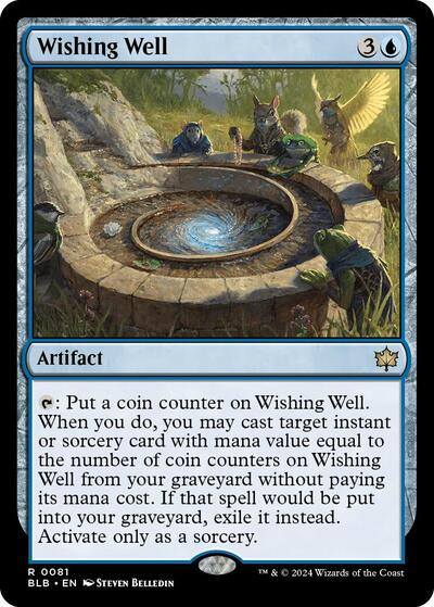 Wishing Well (Bloomburrow) Near Mint Foil
