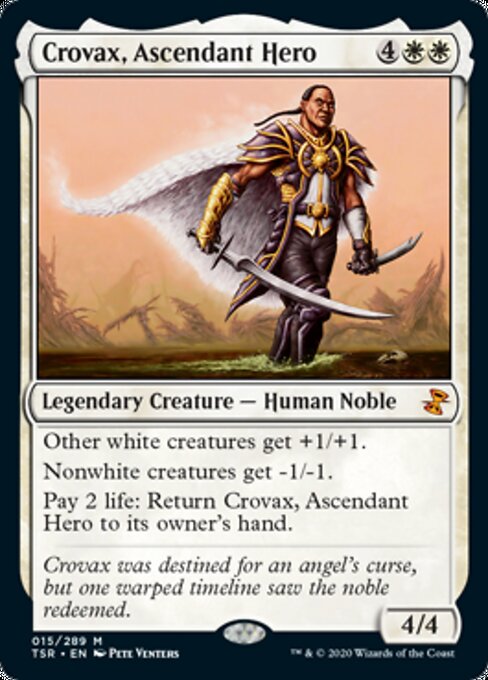 Crovax, Ascendant Hero (Time Spiral Remastered) Light Play