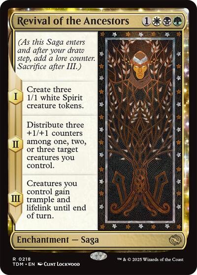 Revival of the Ancestors (Tarkir: Dragonstorm) Light Play
