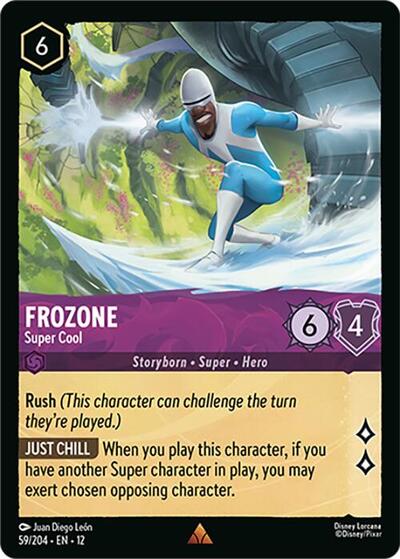 Frozone - Super Cool (Wilds Unknown) Near Mint
