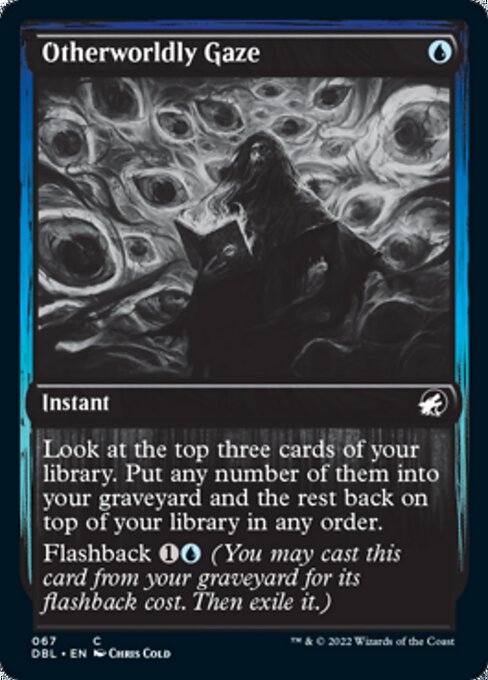 Otherworldly Gaze (Innistrad: Double Feature) Light Play