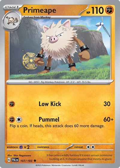 Primeape (SV02: Paldea Evolved) Near Mint