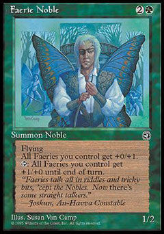 Faerie Noble (Homelands) Light Play