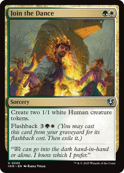 Join the Dance (Innistrad Remastered) Light Play Foil