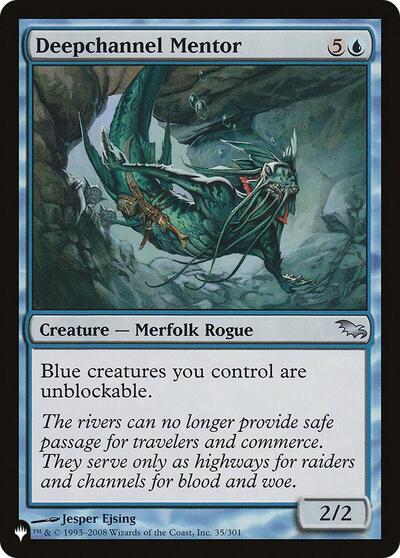 Deepchannel Mentor (The List) Near Mint