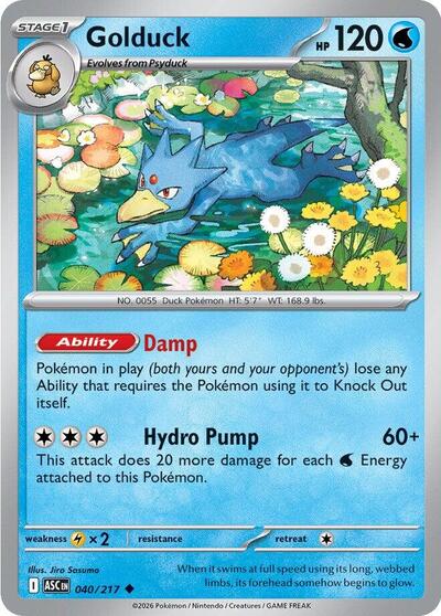 Golduck (ME: Ascended Heroes) Near Mint