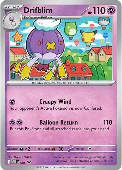 Drifblim - 006 (ME: Mega Evolution Promo) Near Mint