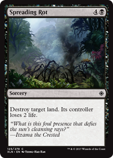 Spreading Rot (Ixalan) Light Play